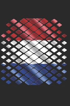 Paperback Netherlands Notebook: Netherlands Notebook - college book - diary - journal - booklet - memo - composition book - 120 sheets - Dot Grid pape Book