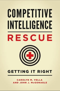 Hardcover Competitive Intelligence Rescue: Getting It Right Book