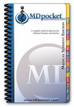 Spiral-bound MDpocket Medical Reference Guide Book