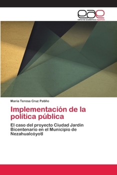 Paperback Implementación de la política pública [Spanish] Book