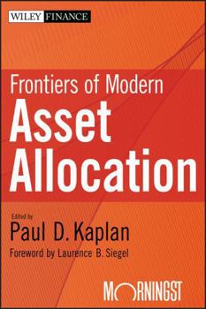 Hardcover Frontiers of Modern Asset Allocation Book