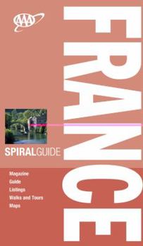 Spiral-bound AAA Spiral Guide France Book
