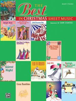 Paperback The Best in Christmas Sheet Music Book