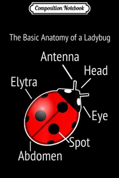 Composition Notebook: Ladybug Anatomy Teacher Help Journal/Notebook Blank Lined Ruled 6x9 100 Pages