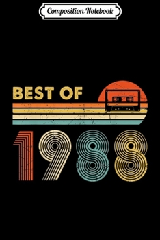 Composition Notebook: Vintage 1988 Limited Edition Men Women - 32 Birthday  Journal/Notebook Blank Lined Ruled 6x9 100 Pages