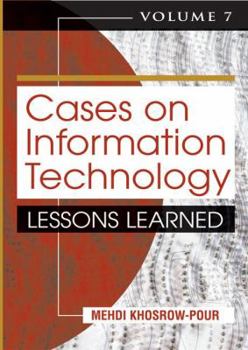 Hardcover Cases on Information Technology: Lessons Learned Book