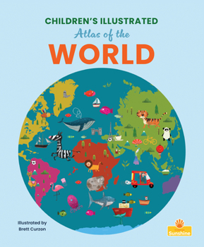 Paperback Children's Illustrated Atlas of the World Book