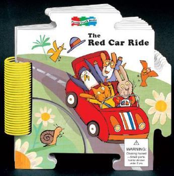 Board book The Red Car Ride Puzzle Track Book