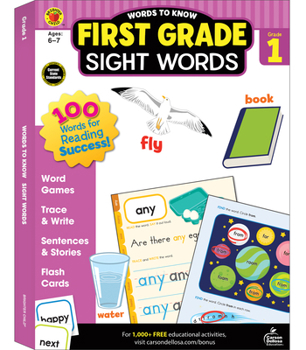 Paperback Words to Know Sight Words, Grade 1 Book