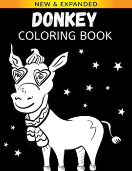 Paperback Donkey Coloring Book: Coloring Books for Adults Relaxation Book