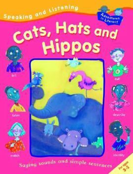 Library Binding Speaking and Listening Cats, Hats, and Hippos Book