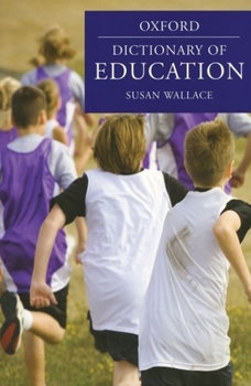 Hardcover A Dictionary of Education Book