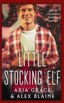 Paperback Little Stocking Elf: M/M Daddy Kink Christmas Romance Book