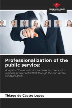 Paperback Professionalization of the public service Book