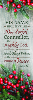 Office Product Christmas Bookmark - His Name Shall Be Called Book