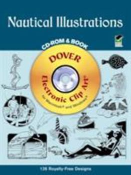 Paperback Nautical Illustrations CD-ROM and Book