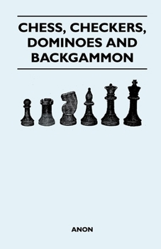 Paperback Chess, Checkers, Dominoes and Backgammon Book