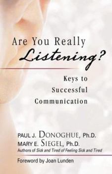 Paperback Are You Really Listening?: Keys to Successful Communication Book