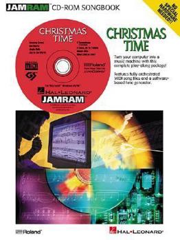 Paperback Christmas Time: JamRam CD-ROM Songbook Book