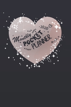 Monthly Pocket Planner 2020: One-Year Planner (Size: 6" x 9"), 12- Month Calendar Schedule Organizer and Hand Lettering Notebook (January - December). Personalized Planner, U.S. Holidays (Gift Lover)