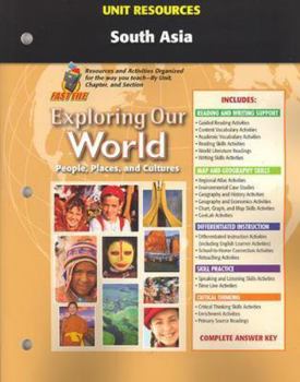 Paperback The World (Unit Resources, Exploring Our World; People, Places, and Cultures. Fast File) Book