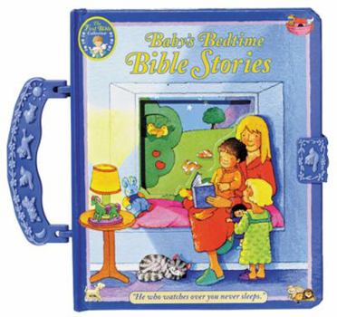 Hardcover Baby's Bedtime Bible Stories [With Handle & Clasp] Book