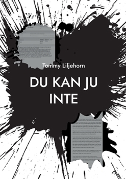 Paperback Du Kan Ju Inte: skylla på... [Swedish] Book