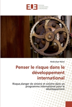 Paperback Penser le risque dans le développement international [French] Book