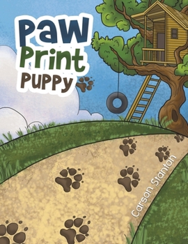 Paperback Paw Print Puppy Book