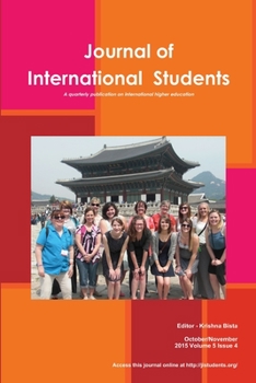 Paperback Journal of International Students 2015 Vol 5 Issue 4 Book