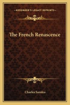 Paperback The French Renascence Book