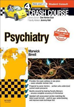 Paperback Crash Course Psychiatry Updated Print + E-Book Edition Book