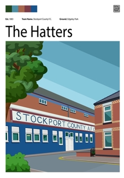 Paperback Edgeley Park and Stockport County FC notebook - 100 blank lined pages: Football Stadium Prints note pad featuring Stockport County FC Book