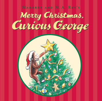 Hardcover Merry Christmas, Curious George: A Christmas Holiday Book for Kids Book