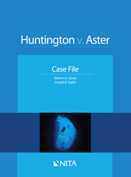 Paperback Huntington v. Aster: Case File Book