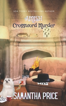 Paperback Amish Crossword Murder: Amish Mystery Book