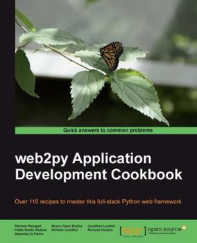 Paperback Web2py Application Development Cookbook Book