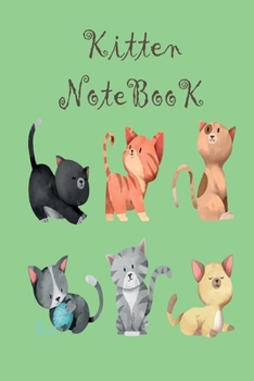 Paperback Kitten NoteBooK Book