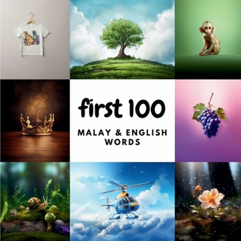 Paperback First 100 Malay & English Words Book