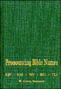 Hardcover Pronouncing Bible Names Book
