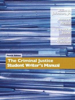 Paperback The Criminal Justice Student Writer's Manual Book