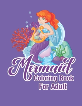 Paperback Mermaid Coloring Book: Mermaids Coloring Book, little mermaid book, little mermaid coloring book, mermaid book, among the mermaids, Mermaid C Book