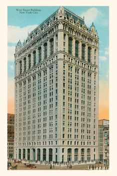 Paperback Vintage Journal West Street Building, New York City Book
