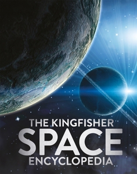 Hardcover The Kingfisher Space Encyclopedia Book