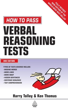 Paperback How to Pass Verbal Reasoning Tests Book