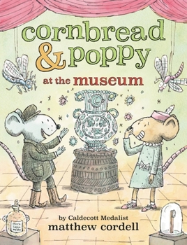 Hardcover Cornbread & Poppy at the Museum Book