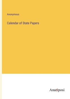 Paperback Calendar of State Papers Book