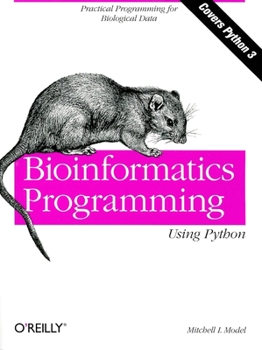 Paperback Bioinformatics Programming Using Python Book