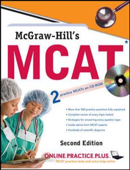 Paperback McGraw-Hill's MCAT: Medical College Admission Test [With CDROM] Book