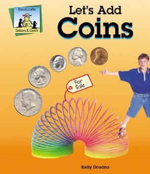 Library Binding Let's Add Coins Book